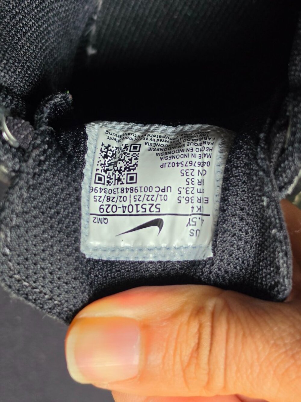 Nike SB Zoom Stefan Janoski RM Skate Shoes - Black/White - Youth 4.5 (US)